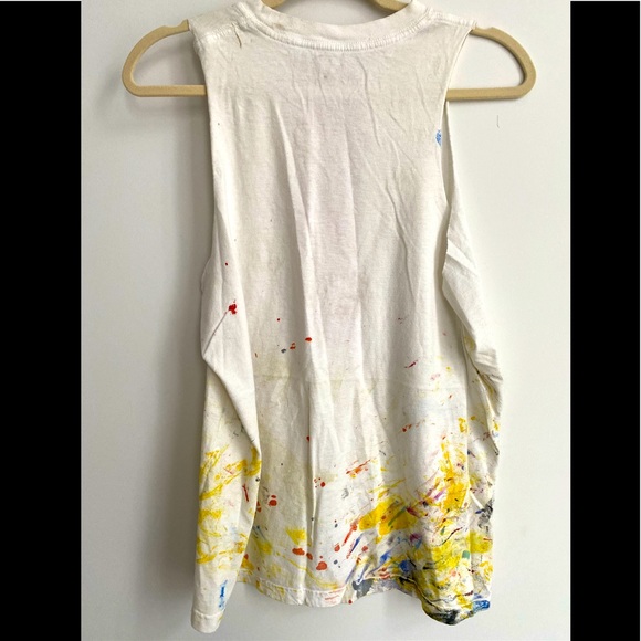 Custom Paint Splatter Tank - Picture 2 of 4